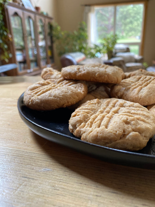 Maple Bacon Peanut Butter Sourdough Cookies or MBPBSC’s