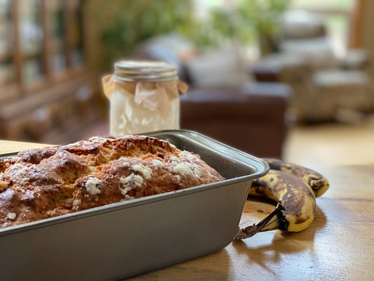 Banana Bread in Bread Pan 