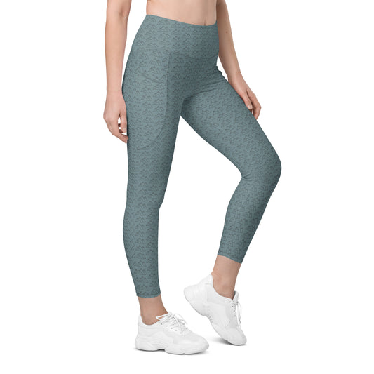 Blue Mountain Leggings with pockets